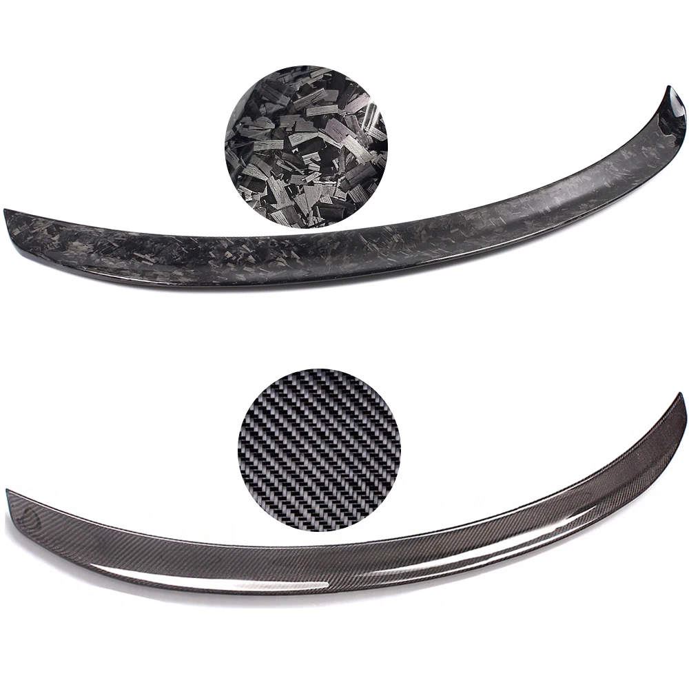 Hot Sell Carbon Fiber Forged Carbon Rear Trunk Spoiler Wing for Model 3 2021 2022 2023