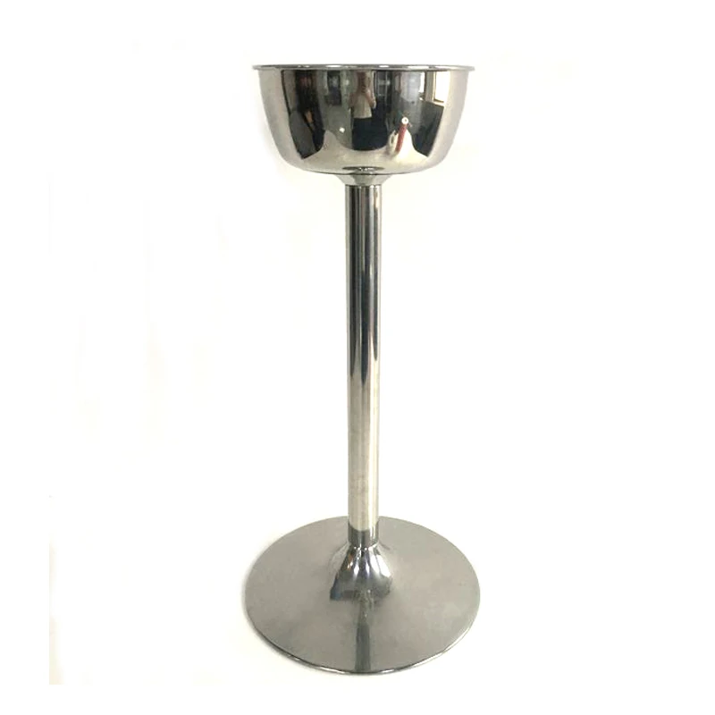 Stainless Steel 304 wine rack stand ice bucket wine bottle holder