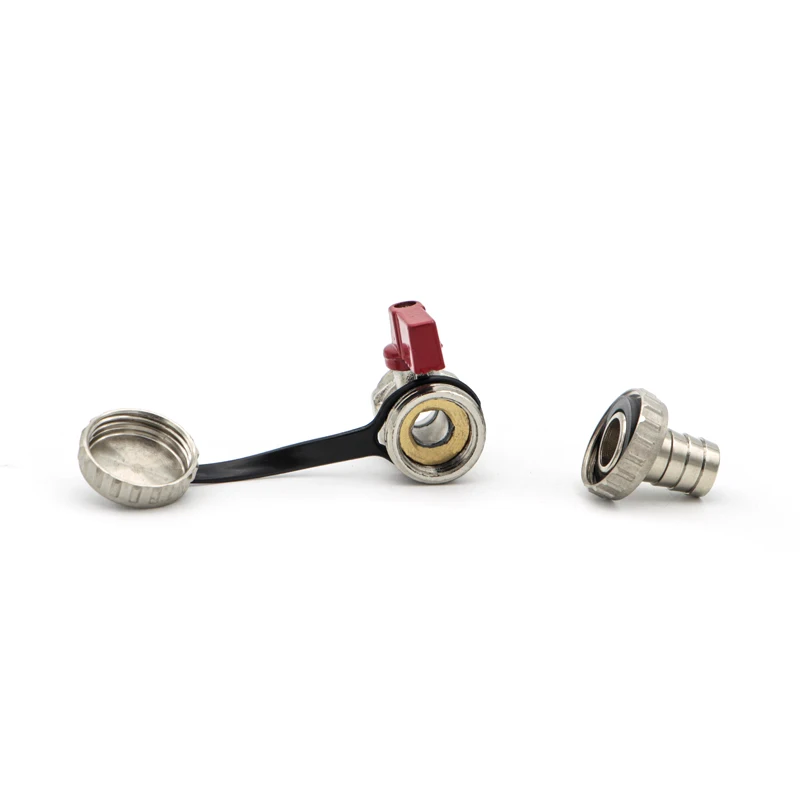 Brass fitting drain valve with Pressure Relief Drain brass material manifold drain valve