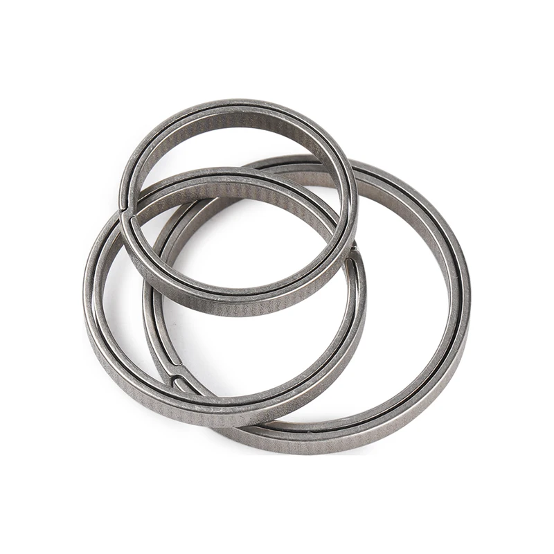 Titanium Alloy Keychain Buckle Key Ring Lightweight for Male Creativity Gift Wholesale camping Accessories