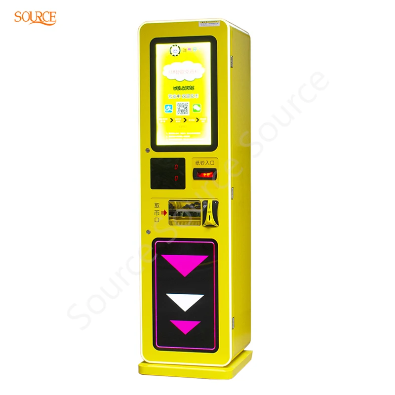 Factory Direct Wholesale Racing Arcade Game Token Coin Change Machine Automatic Bill Exchange Coin Operated Games