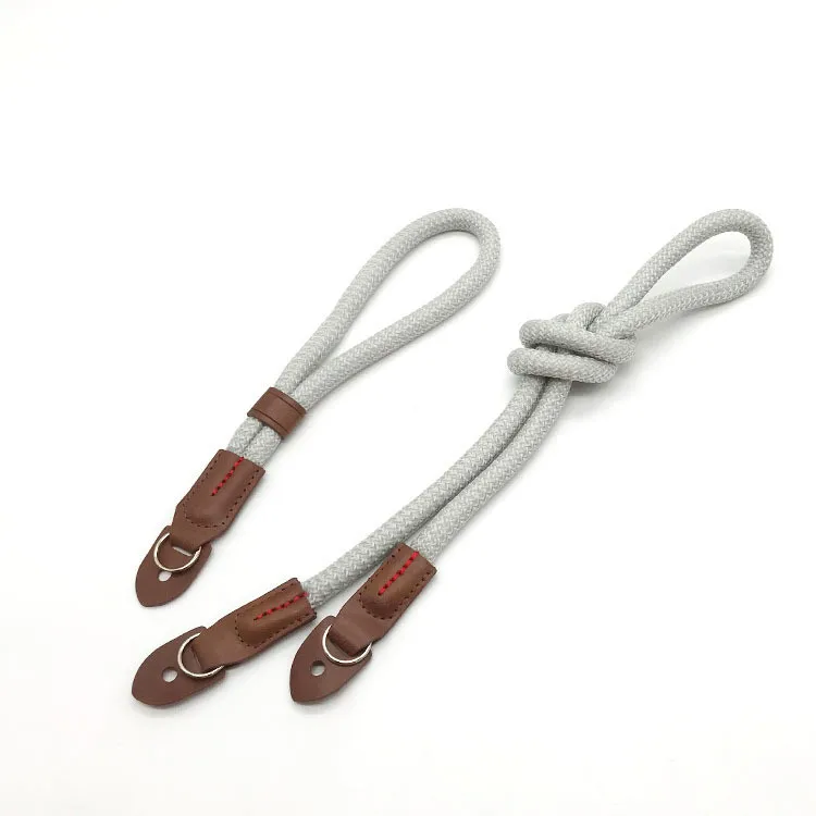 Wholesale Cotton Rope Bright Color Round Rope Camera Wrist Strap For Camera Strap In China