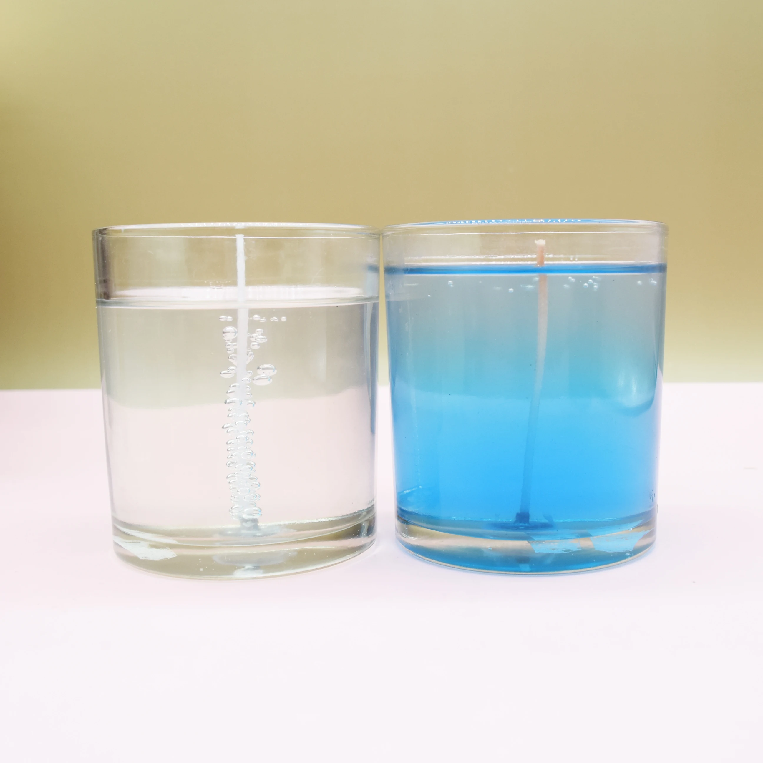 High quality cheap transparency jelly candles raw material DIY candle making candle ingredient gel wax