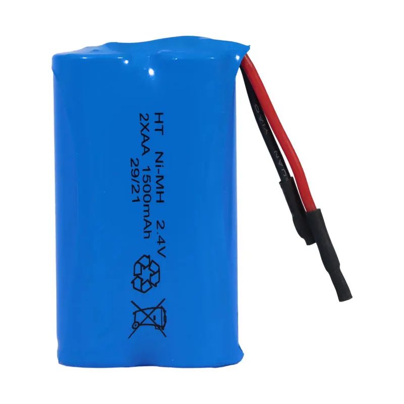 Factory Customized NiMH Battery Pack 900mAh 1500mAh 2.4V AA AAA Rechargeable Nimh Battery Batteries Pack