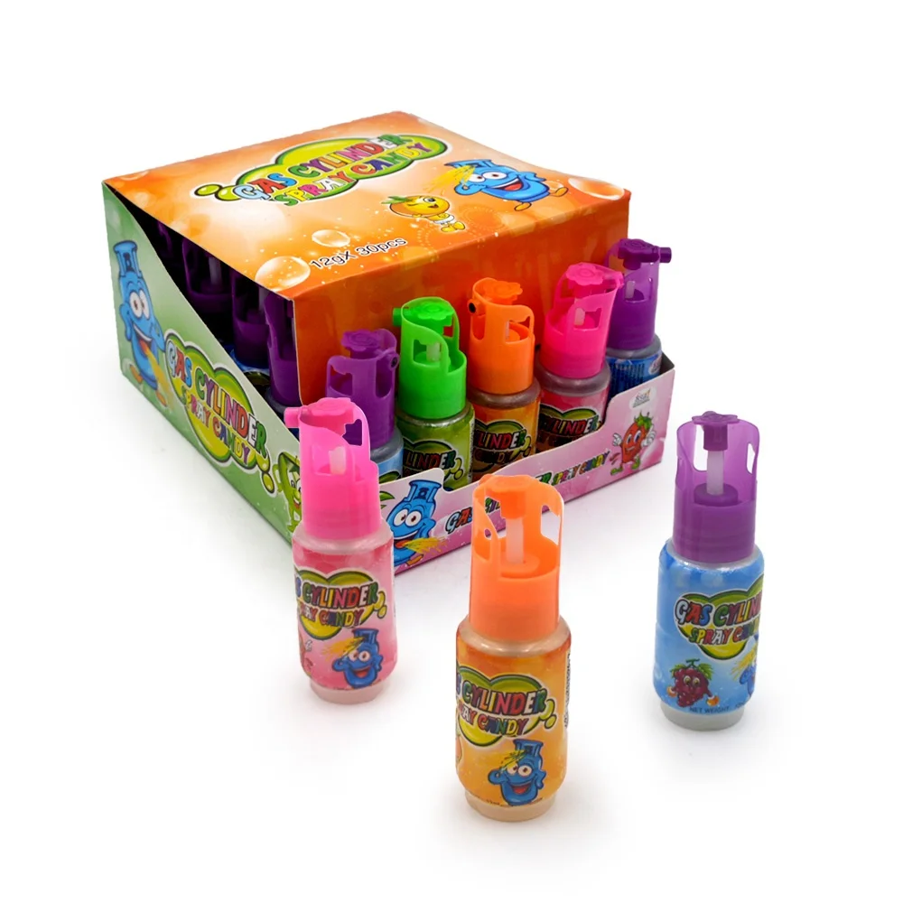 Gas Cylinder Liquid Spray Joke Candy Toy Candy