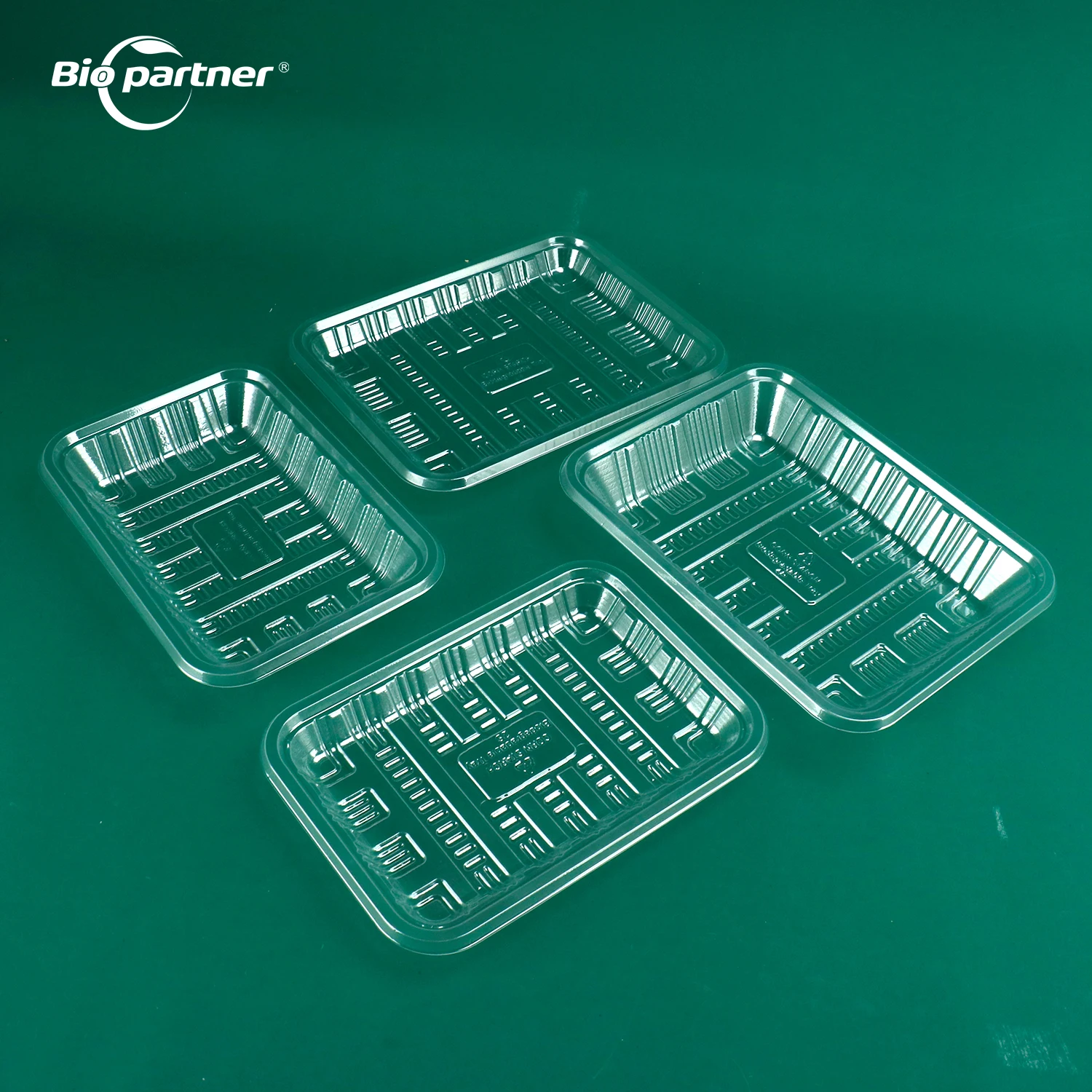 Supermarket Disposable Fruit Fish Meat Packing Trays Frozen Meat Beef Fish Seafood Chicken PET meat plastic packaging