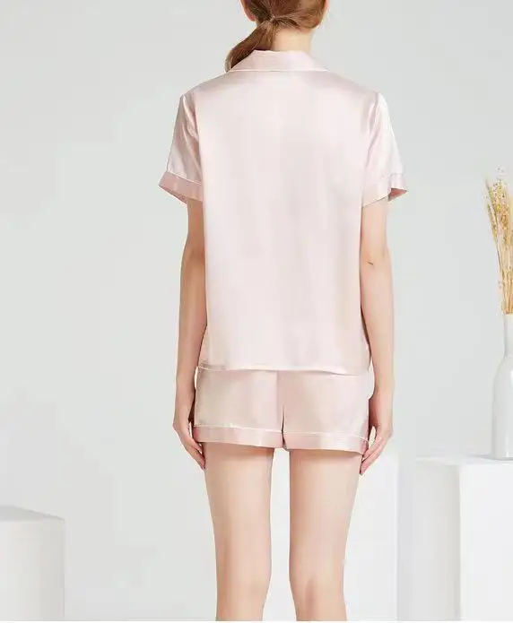 silk pajamas 19mm 100% silk pajamas luxury silk pajama set Housewear