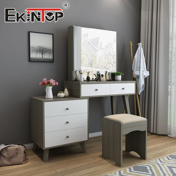 Мебель для спальни Ekintop шкафы макияжа 6 ящиков мебель Зеркальный туалетный