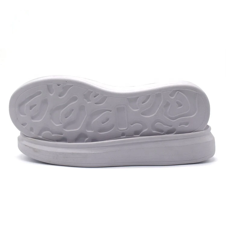 Custom Size 30-45 Queen 3D Printed EVA Injection White Platform Outer Sneakers Shoes Soles