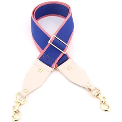 high quality adjustable shoulder bag strap fashionable colorful ribbon  guitar straps for handbags
