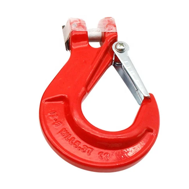 G80 Clevis Sling Hook With Safety Latch