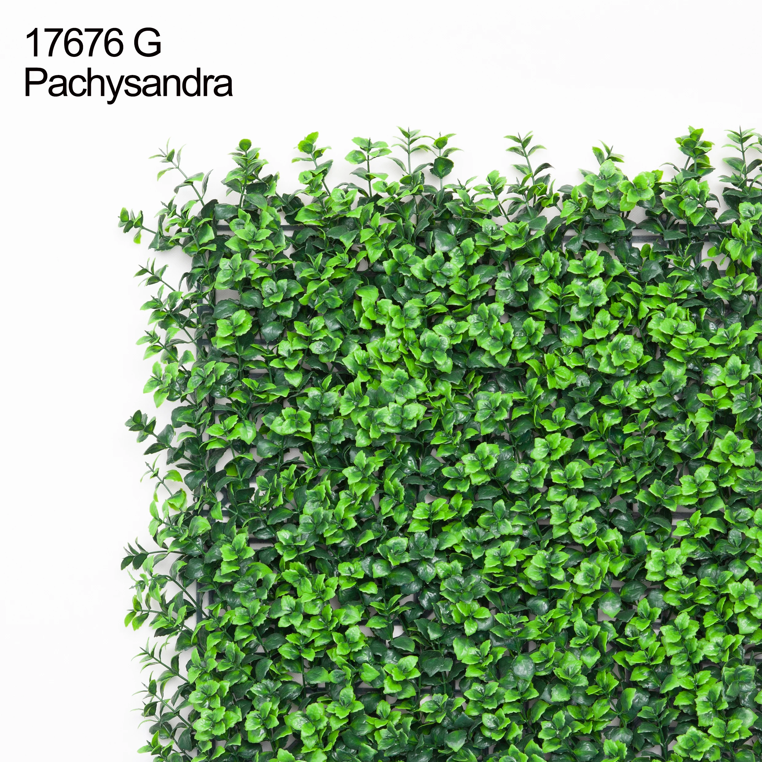 
UV garden Pachysandra artificial leaf fence 