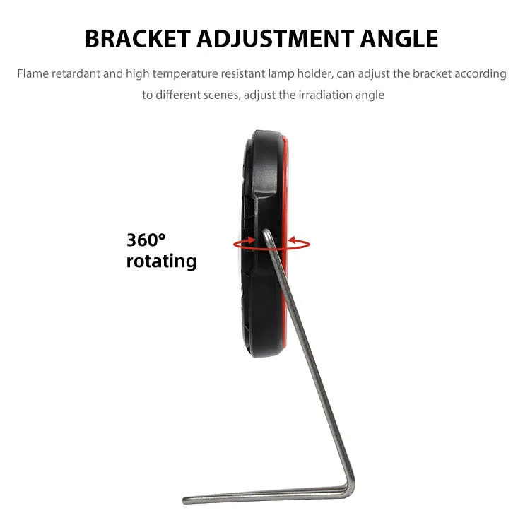 USB Rechargeable Adjustable Angle 3.2v 0.5w Smd Portable Solar Led Table Lamp