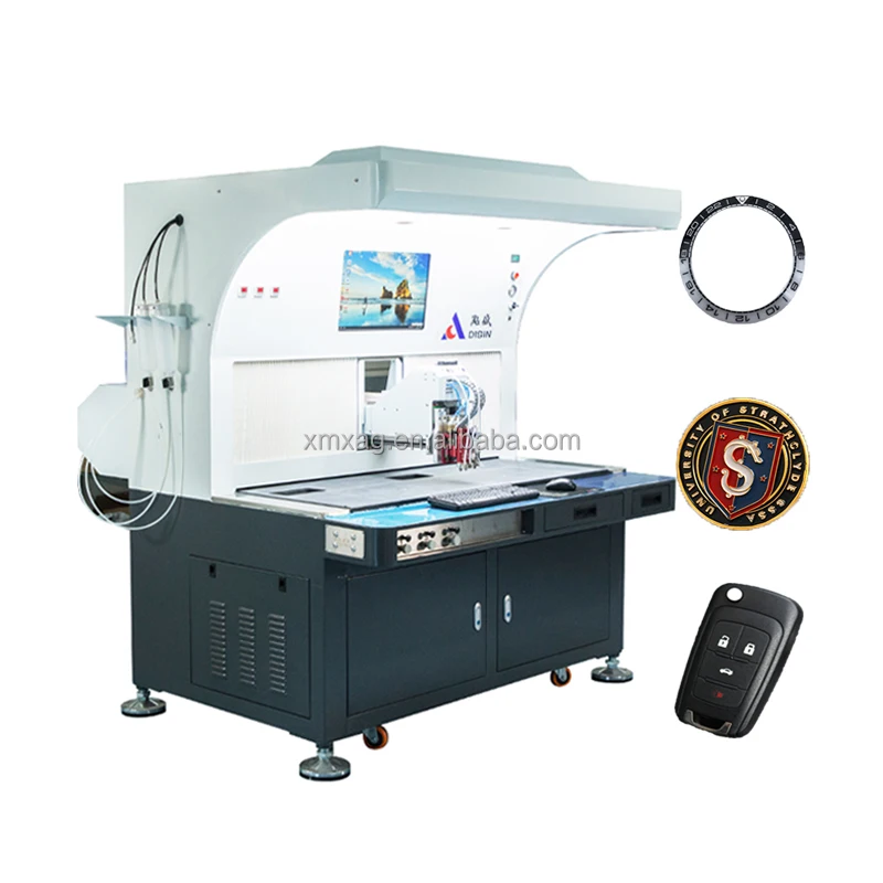 Competitive Price visual scanning positioning Multi-color Dispenser painting machine Metal gluing dispenser
