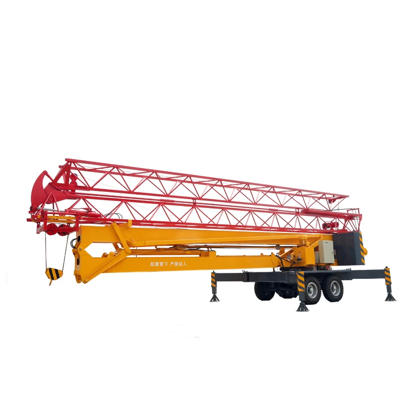 hot sale china brand 10 t tower crane in ethiopia