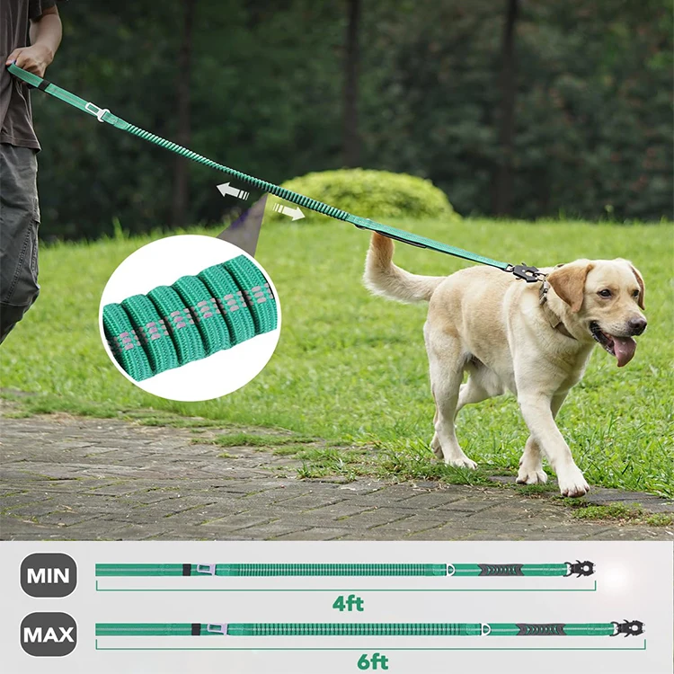 QQgift custom luxury Tactical Dog Collar and Leash Set with Quick Release Buckle Adjustable Training Dog Collar with Handle