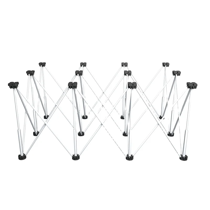 Переносная Алюминиевая Складная Настольная подставка с 12 ножками