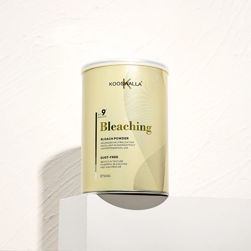 Customize OEM Hair Color Dye Bleaching Powder Quick Blonde Gentle In Texture