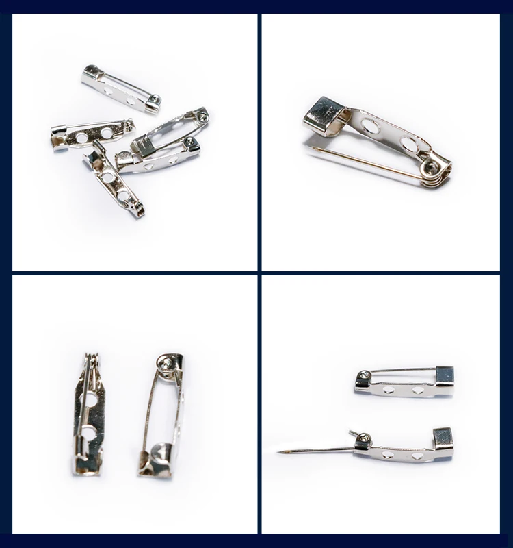 Double Hole Great Metal Locking Safety Pin