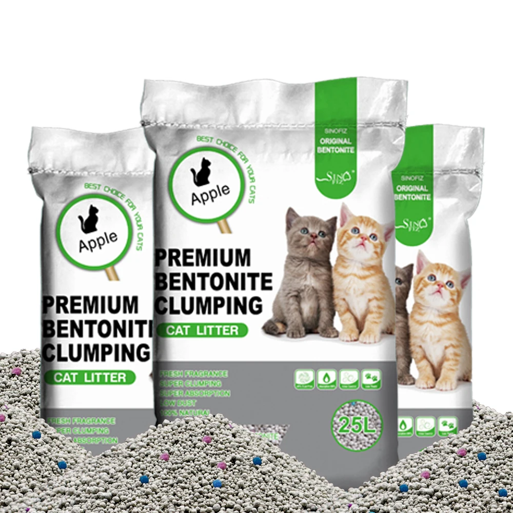 Factory Price 2023 New Product Bentonite Cat Litter Efficient Deodorant Cat Litter Wholesale Bentonite Cat Sand