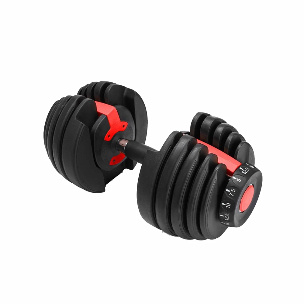 Gym Fitness Man Power Weight Lifting Training 40kg Quick Automatic Adjustable Dumbbell Set