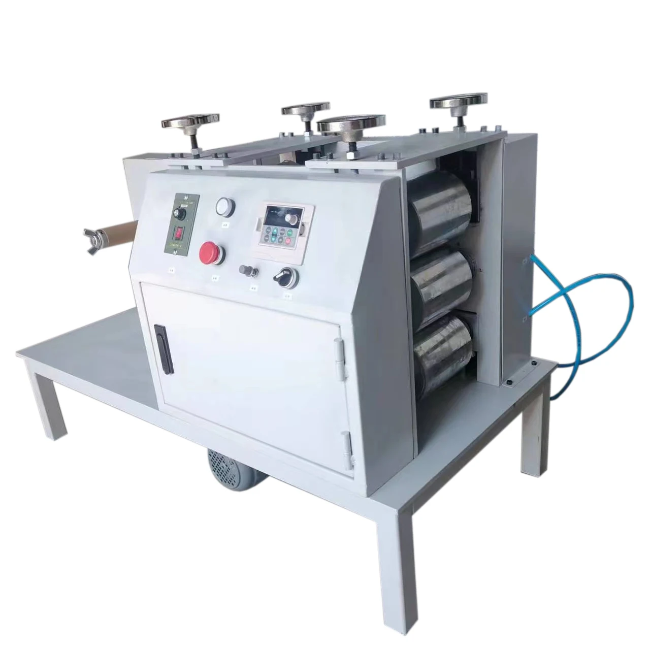 Customized Small Plastic PP PE PC PLA EVA TPU Sheet Lab Extruder Machine Extrusion Line