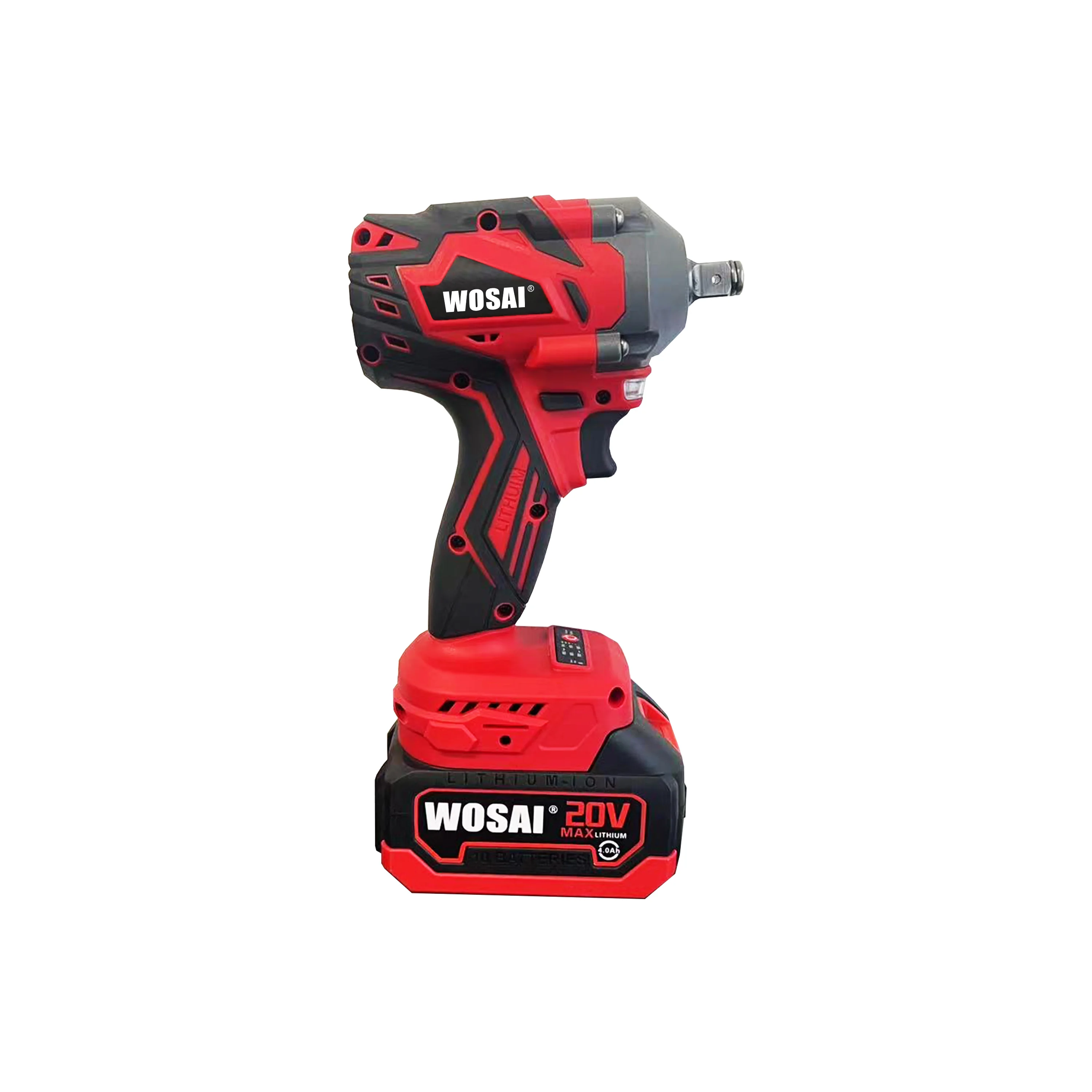 WOSAI China New design Handmade Tools 450Nm Electrical Strong Impact Wrench