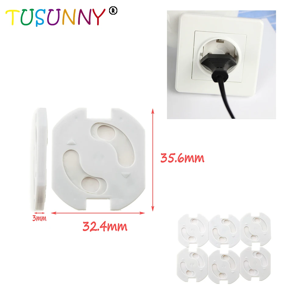 Eu Standard Baby Safety Electrical Outlet Protector baby plug outlet cover