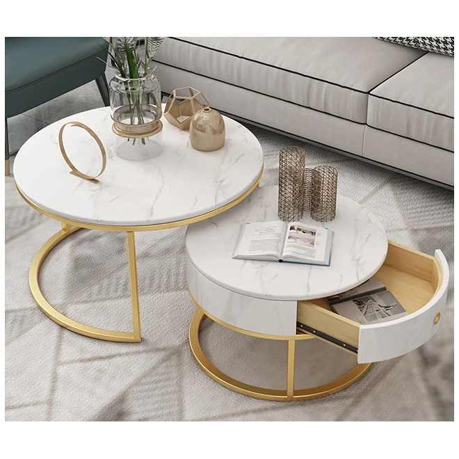 
White Marble Indoor Coffee Table Modern Marble coffee table 