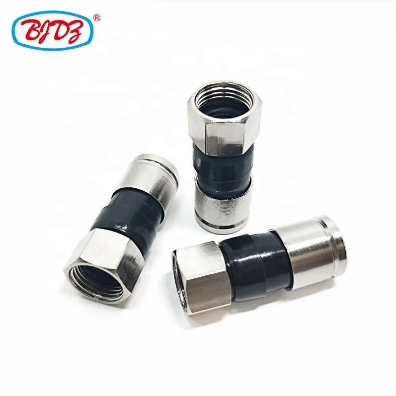 Hot Sell For RG6 Compression F Connector Coaxial Cable