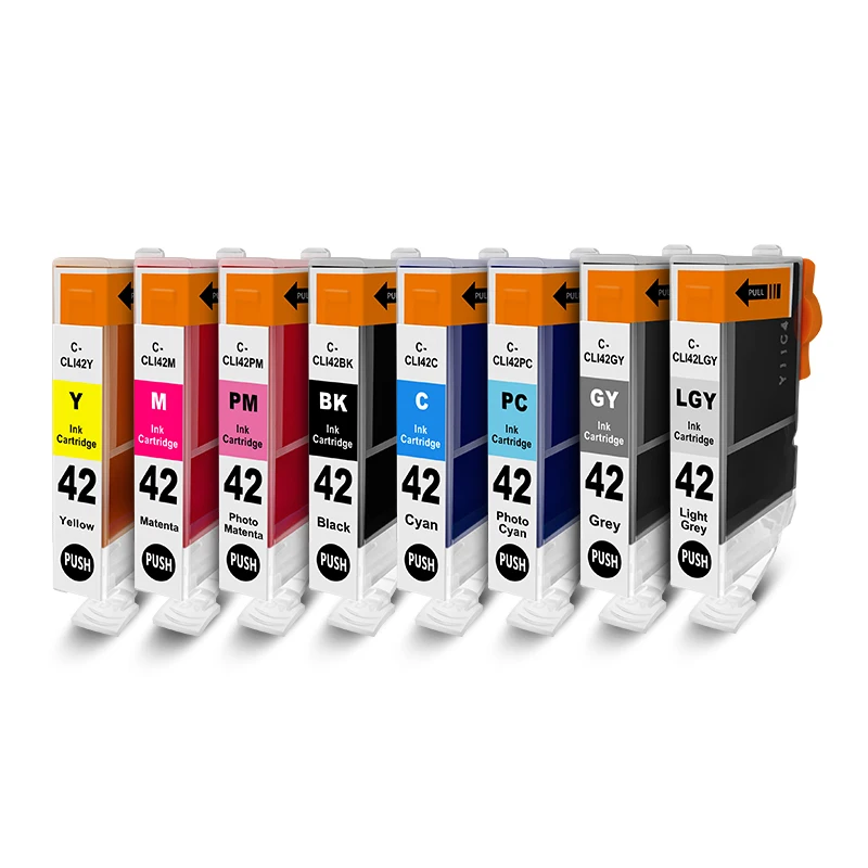 Supercolor For Canon CLI 42 Compatible Ink Cartridge For Canon PIXMA Pro 100 100S Printer