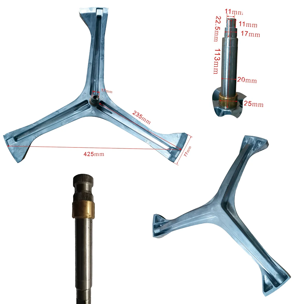 
NST3 #6-85FS1- copper2 washing machine parts front loading drum spider support die casting aluminum 