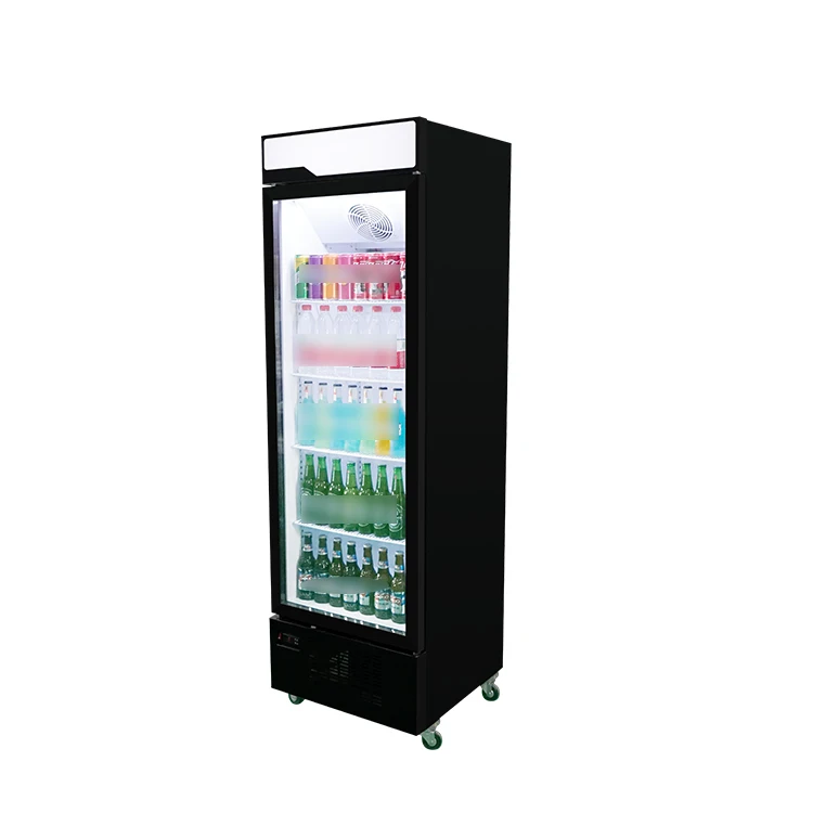 Meisda SC350B Commercial Upright chiller single door upright beverage cooler display Fridge