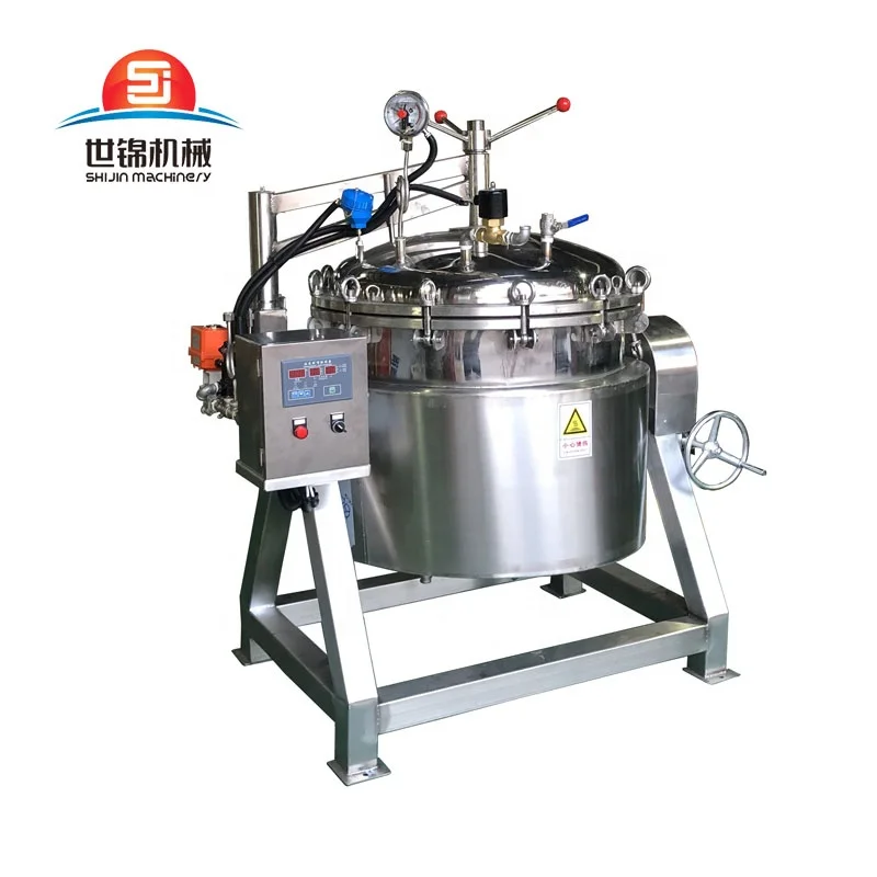 industrial bone broth soup chicken  cooking machine