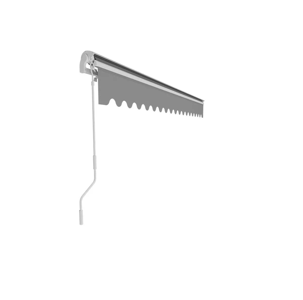 
BEST SALES PROMOTIONAL SEMI CASSETTE BALCONY RETRACTABLE AWNINGS 