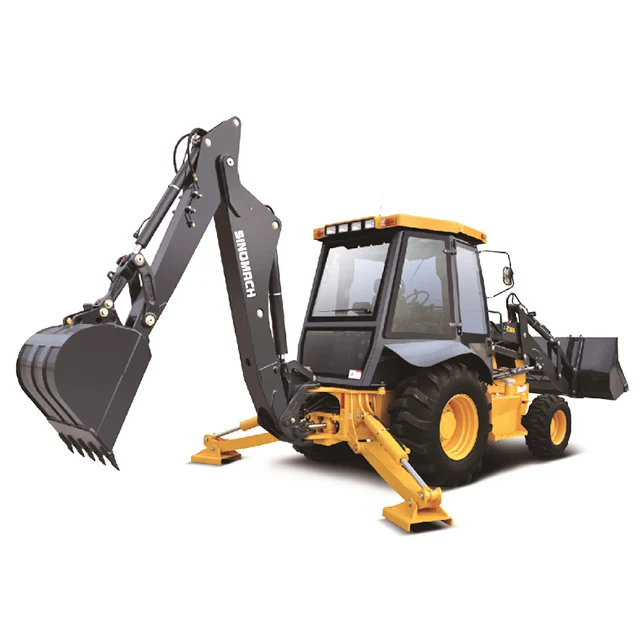 Multi functional with good engine backhoe loader for sale