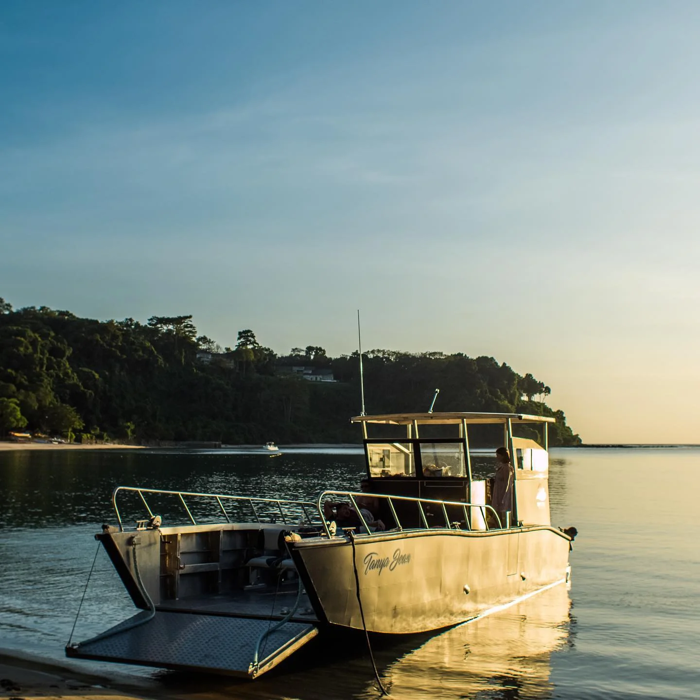 6 tons loading capacity open sea 10m plate aluminum landing craft boat for transporting