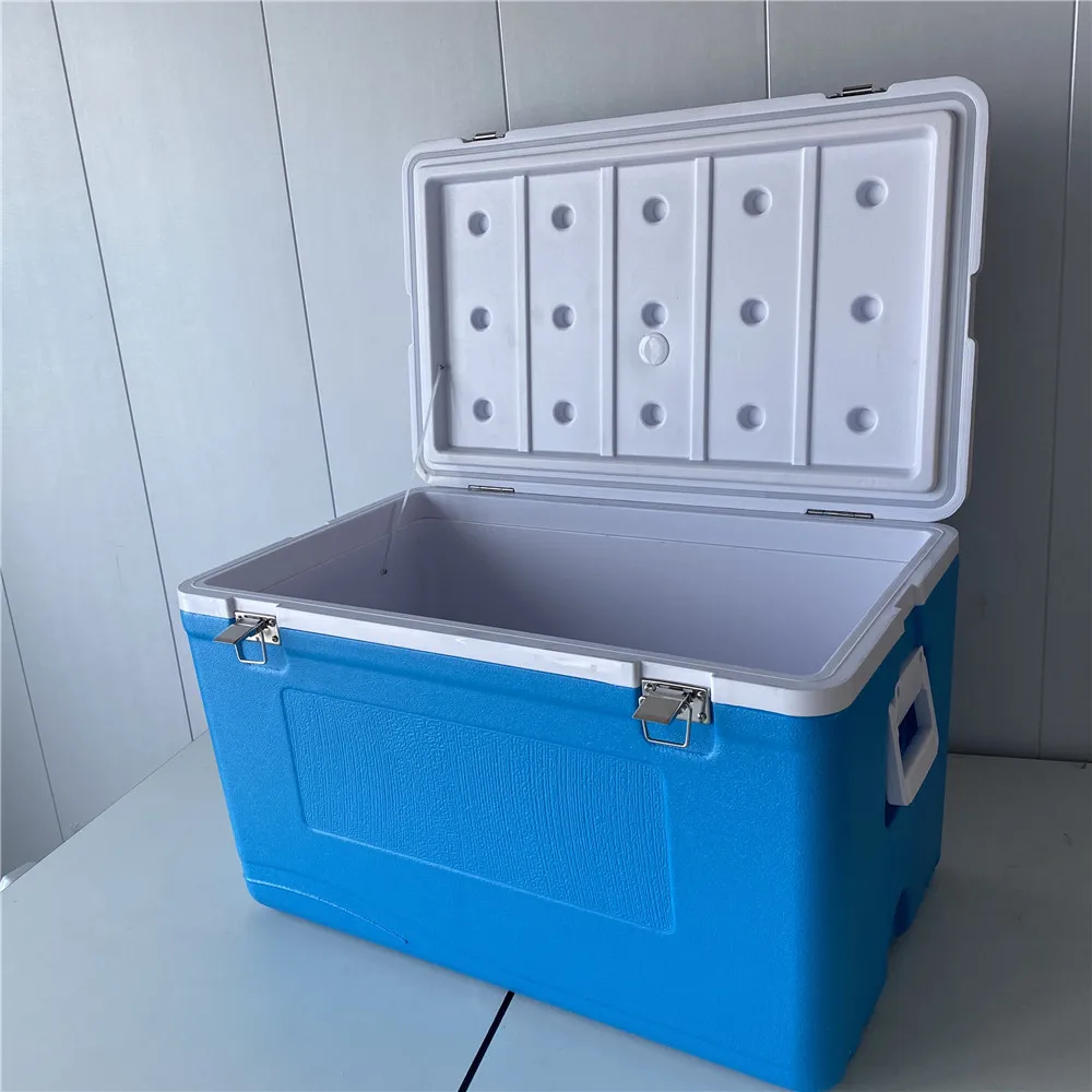 Plastic 50L Cooler Box Food Fruit Beer Cans Camping Outdoor Ice Box Cool Chilly Bin