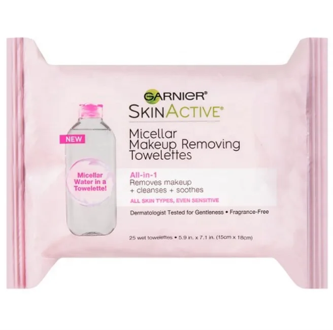 Skincare  spunlance nonwoven wet wipes biodegradable portable makeup removal wipes