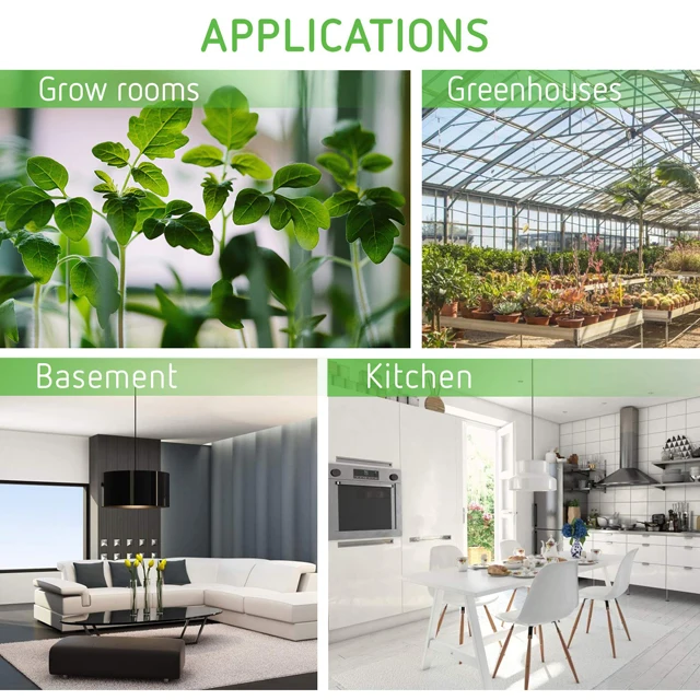 AC Motor 395CFM inline fan 6 dimmable fan inline  fan duct quiet for grow tent