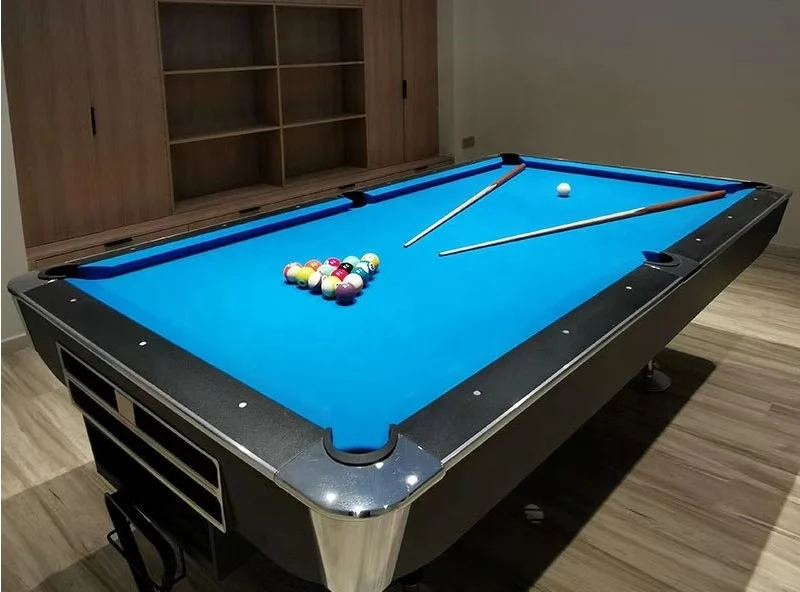 commercial use gym equipment tournament standard solid wood 7ft/8ft/9ft multi functional pool table