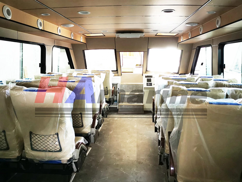 HA1080 catamaran FRP passenger boat