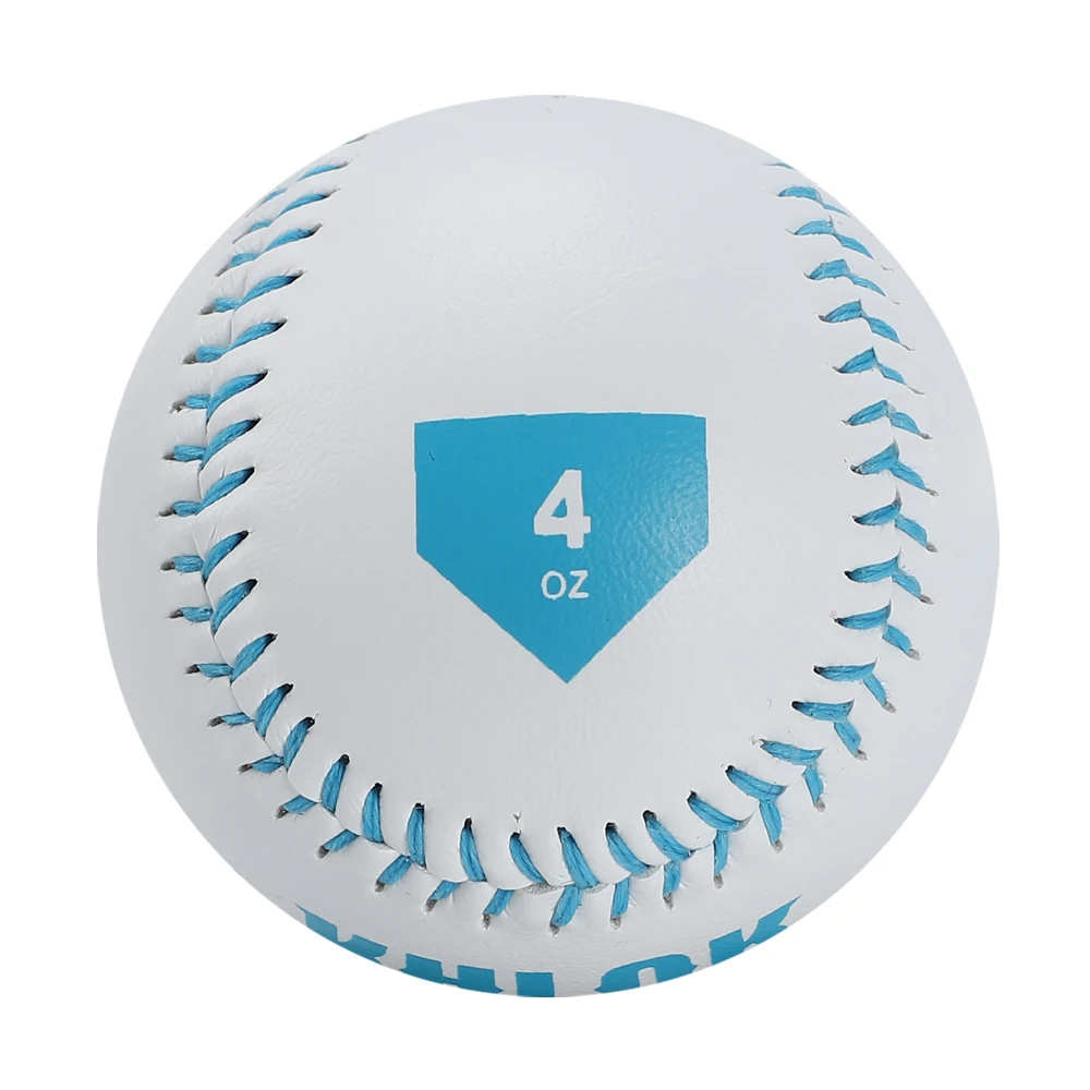 New Arrival 9inch Practice 3OZ-12OZ Customized Heavy Weighted Genuine Leather Training Baseball Balls