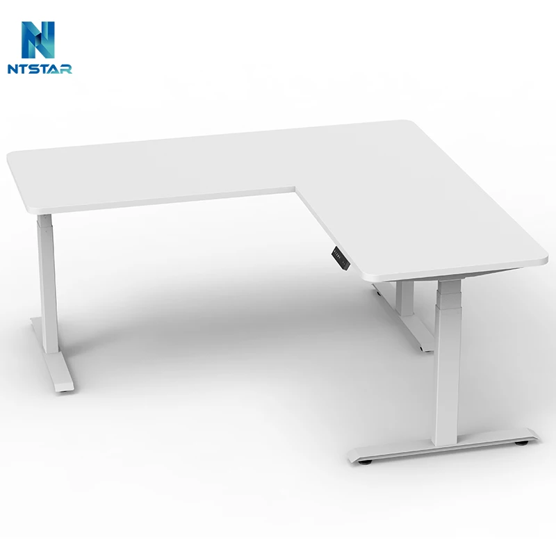 Современная офисная мебель 3AF3-90 электрическая рама для стола угловая подставка сидения регулируемая высота L-образная металлическая модульная