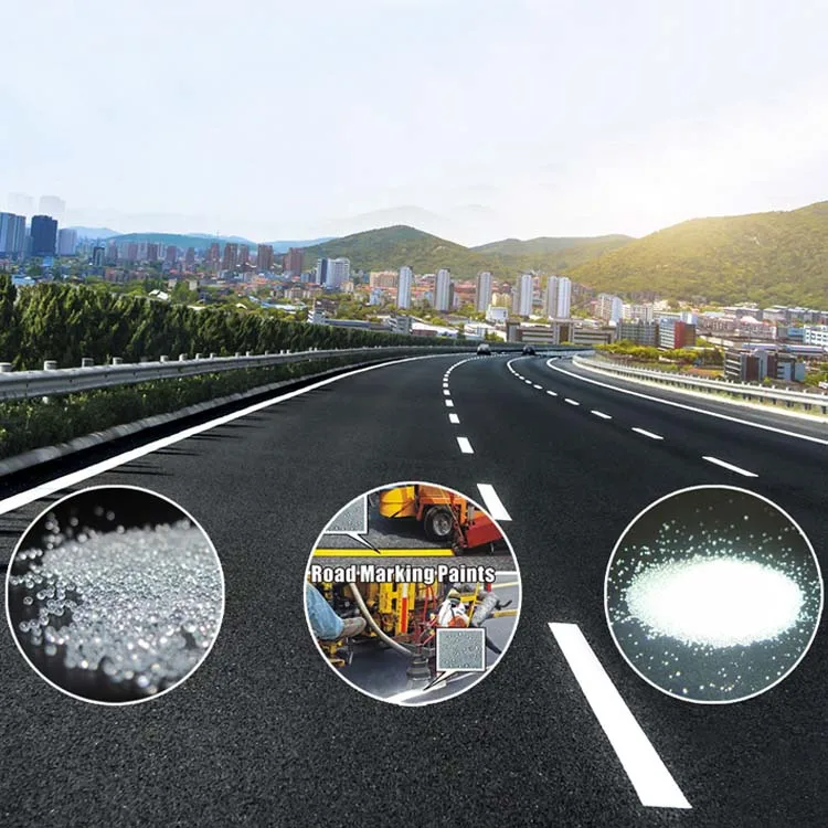 
Type 1 reflective glass beads for road marking paint 