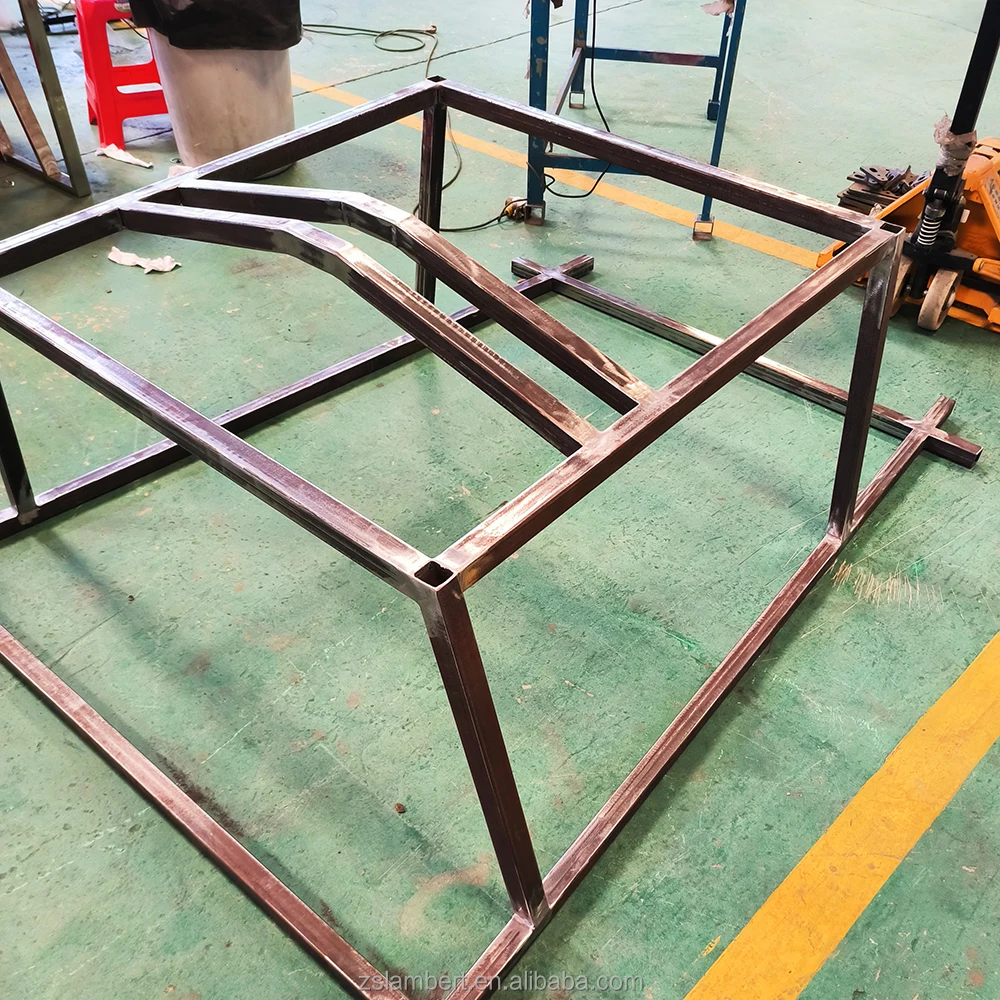OEM Custom Metal Products Sheet Metal Fabrication Stainless Steel Frame Laser Cutting Bending and Tube Welding Forming Services