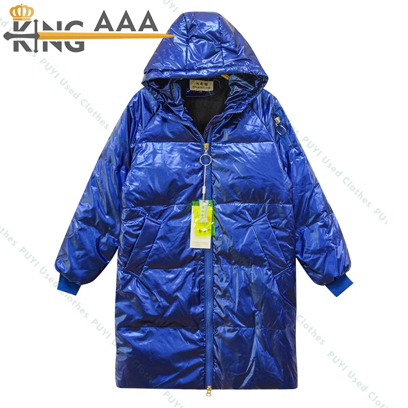 New Winter women jacket branded clothes bale used clothes bundle 45kg thick clothing