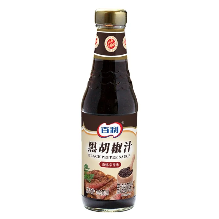 Asian Premium Quality Black Pepper Sauce Cooking Sauce Great Quality Asian Sauce