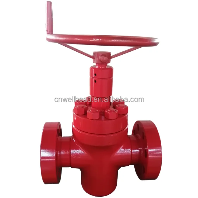 JIANGSU WELLHEAD PRODUCE HIGH QUALITY API 6A HIGH PRESSURE FORGED FLS MANUAL OPERATED SLAB GATE VALVE WITH FLANGE CONNECTIONS