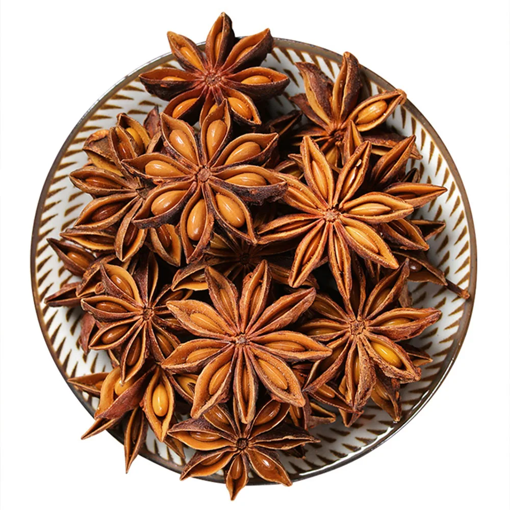 Dry aniseed chinese star anise stem  star spice price anise  organic verum Dried Star Anise moq 100kg anis Autumn